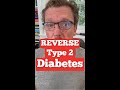 Reverse TYPE 2 DIABETES In 5 Easy Steps Shorts