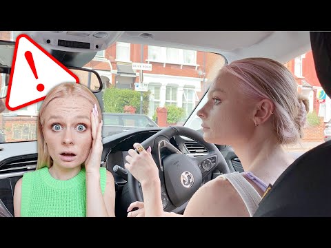 Come with me on my first EVER driving lesson *scary*