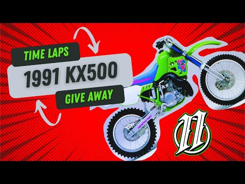 Epic Time-Lapse: Stripping Down a Classic 1991 KX500 | Enter to Win!