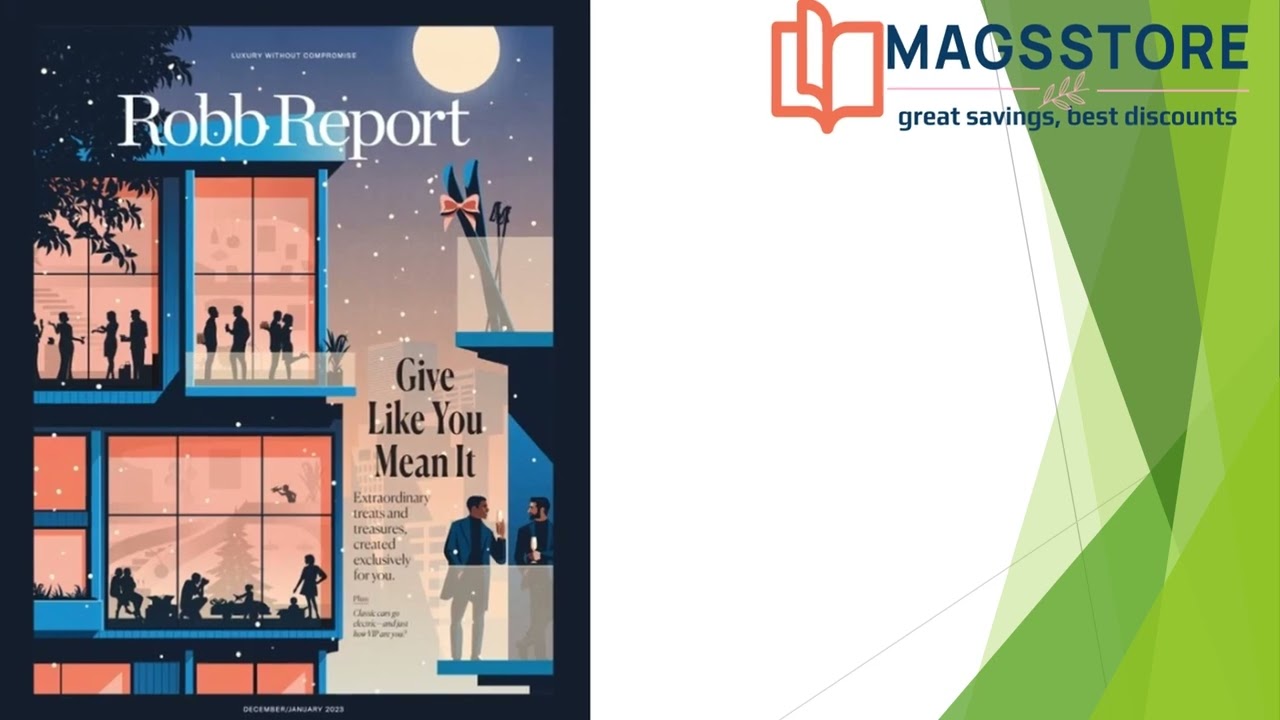 Robb Report Magazine Discount Subscription