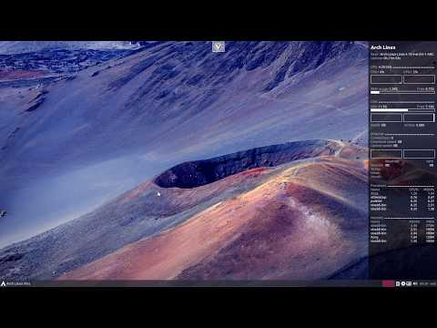 ArcoLinux : 711 installing ArcoLinux spices on Arch Linux - get the conkies and aliases in