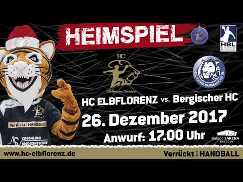 20. Spieltag: HC Elbflorenz vs. Bergischer HC 06 (Einladung)