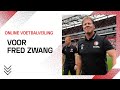 Online voetbalveiling voor ernstig zieke oud-verzorger Fred Zwang ♥️