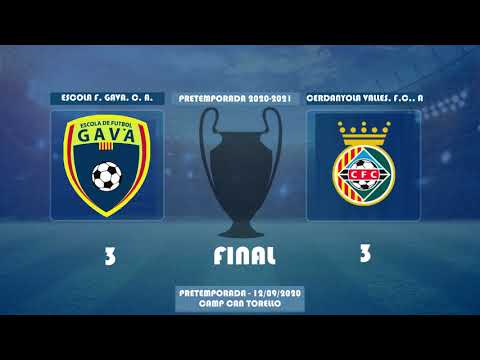 Resumen Pretemporada 20/21 - ESCOLA F. GAVA, C. A - CERDANYOLA VALLES, F.C. A