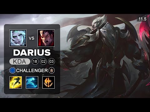 Darius Top vs Viego - EUW Challenger Patch 11.5