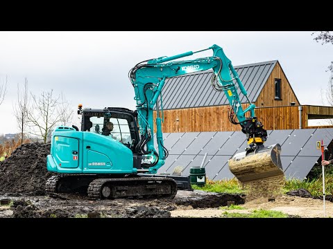 Kobelco SK85MSR7 2PB voor Legemaat