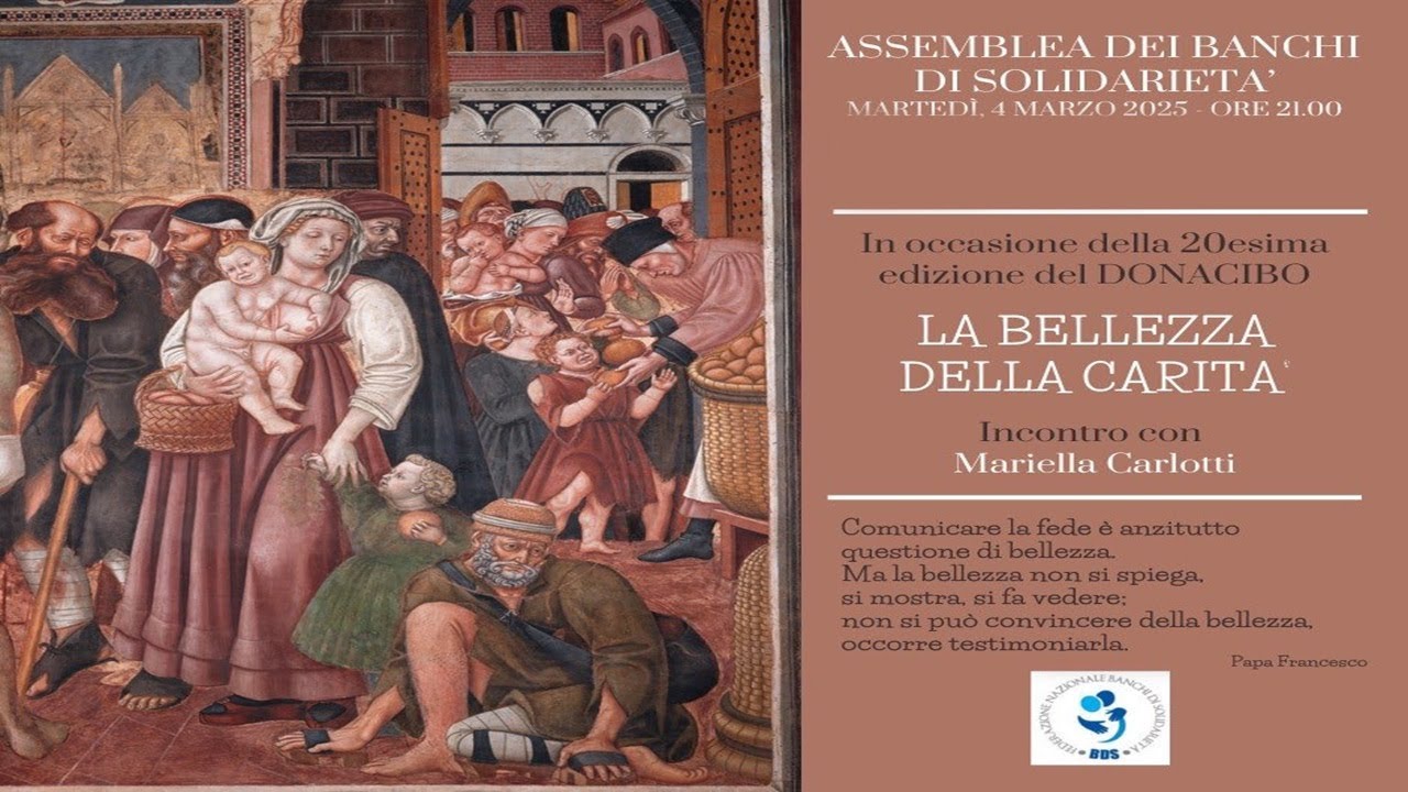 La bellezza della Carità. Incontro STUPENDO con Mariella Carlotti