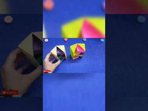 DIY Secret Stepper Box | Paper Craft I Secret Box