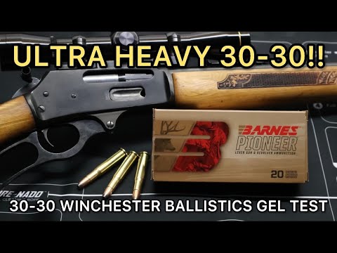 DANGEROUS GAME LOADS?! 30-30 Barnes Pioneer 190gr Original Ammo Test