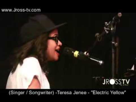 James Ross @ (Singer / Songwriter) Teresa Jenee - "Electric Yellow" Unplugged!!! - www.Jross-tv.com