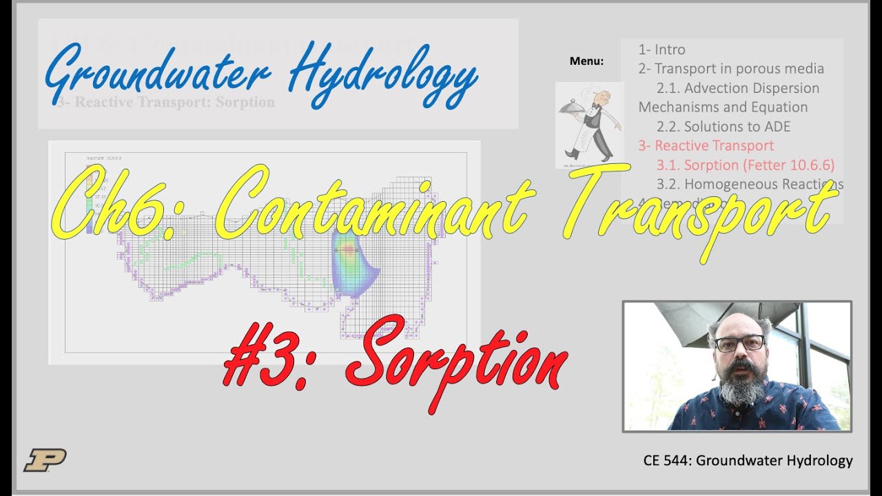 Groundwater Contamination: lecture3