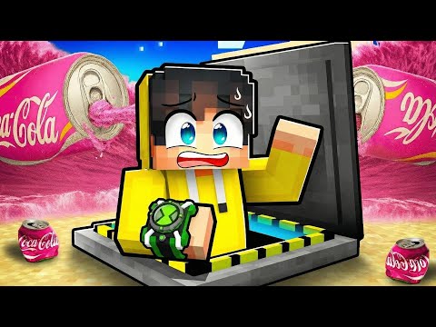 Pembe Kola Tsunamisi VS Ben 10 Ailesi! 🌊🥤 | Minecraft