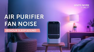 Air Purifier Fan Noise - 10 Hours Sleep Sound - Black Screen