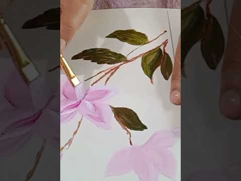 BEAUTIFUL PINK DECORATIVE FLOWER TUTORIAL