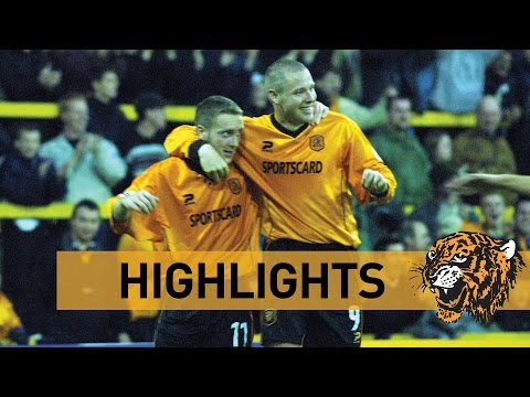 Hull City 5 Cheltenham Town 1 | Match Highlights | 3rd November 2001