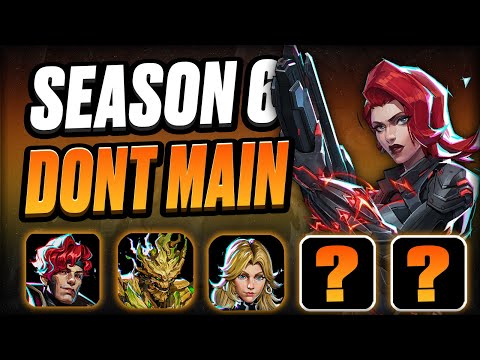 NEW 10 BIG Losers in Season 6 (Don't Main?) | DPS, Tank, Support - Marvel Rivals