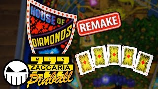 House of Diamonds REMAKE (2017) - Zaccaria Pinball - Crow Pinball