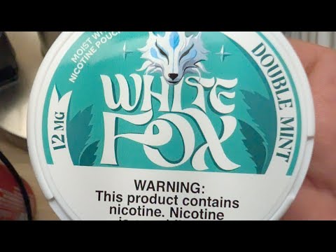 White Fox Double Mint Nicotine Pouches Review 