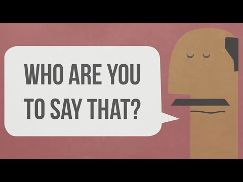 你憑什麼這麼說！ (Who are you to say that?)