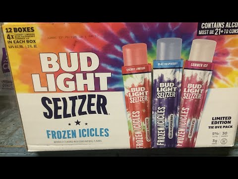 YouTube video about: Where to buy bud light seltzer frozen icicles?