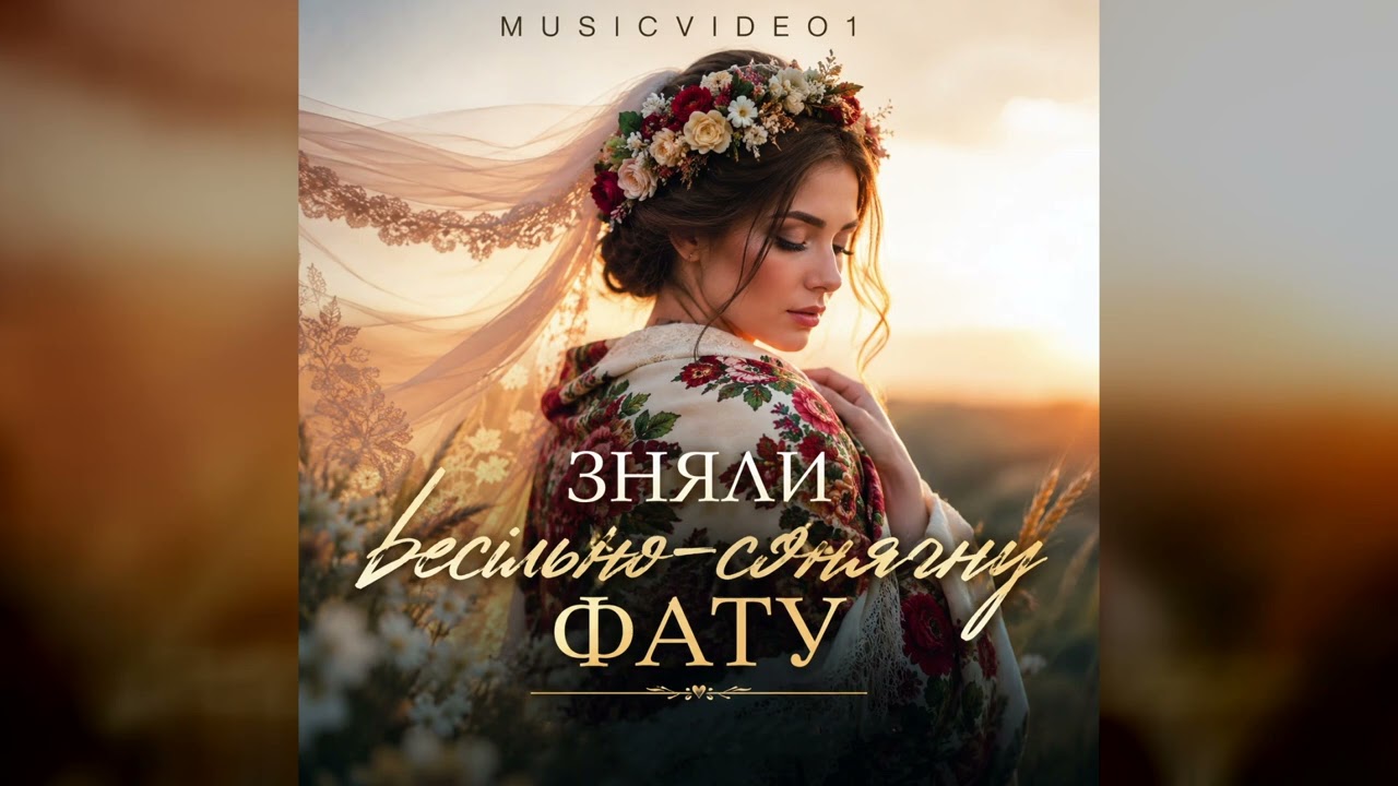 Зняли весільно сонячну фату — український вальс
