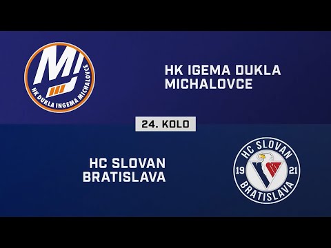 24. kolo: HK Dukla Ingema Michalovce – HC Slovan Bratislava 4:2
