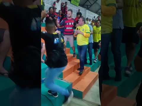 Aqui em formoso do Araguaia no Tocantins. jogo beneficente