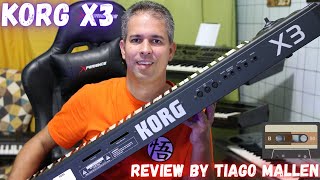 Video thumbnail for KORG X3 - 1993 - TEST SOUNDS - (FACTORY SOUNDS) REVIEW by TIAGO MALLEN #korg by Tiago Mallen