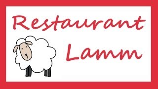 preview picture of video 'Restaurant Lamm Neuenstadt am Kocher Tel. 07139-1239 und Restaurant Lamm Angebote'