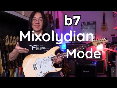 Super Simple Mixolydian MODE | Music Theory | Guitar Lesson