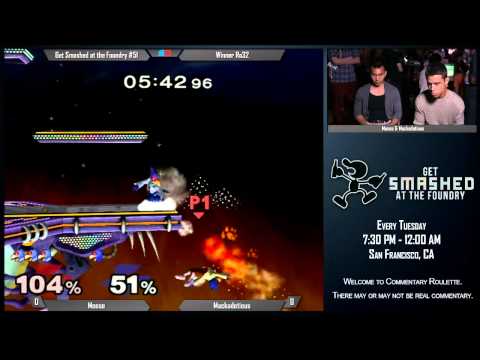 Get Smashed at the Foundry #51 - Winner Ro32: Moose (Falco) vs Mackadotious (Falco)