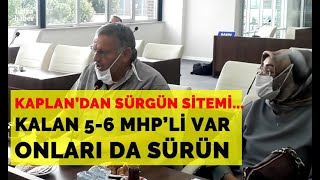 Recep Kaplan’dan Sürgün Sitemi
