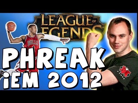 League of Legends Phreak Hit With Orange - IEM Gamescon 2012