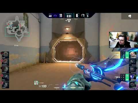 shroud & tarik laughing on TL Jamppi | Acend vs Team Liquid Semifinal VALORANT Champions