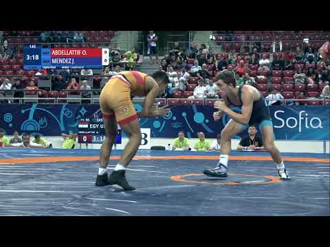 1/8 FS - 60 kg: O. ABDELLATTIF (EGY) v. J. MENDEZ (USA)
