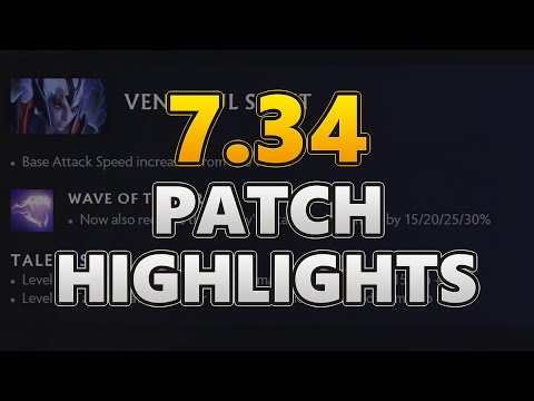 7.34 Patch Highlights