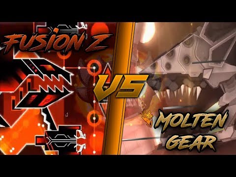 Molten Gear vs Fusion Z Which is BETTER? Geometry Dash (2.11) - Analysis and Opinion - JoniDash