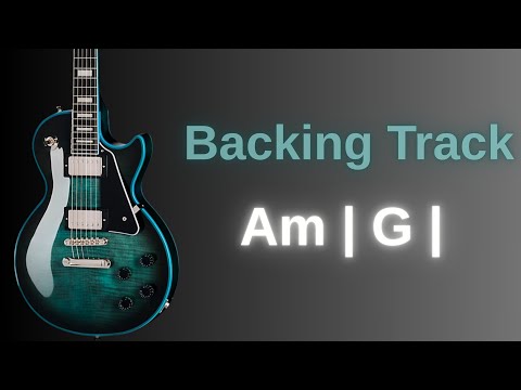Two Chord Guitar Backing Track in A Minor