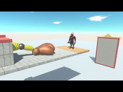 Giant Boxing Glove vs Every Unit - Animal Revolt Battle Simulator