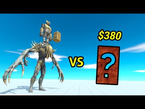 Scourge & Ghor hammer vs random team same price Animal Revolt Battle Simulator
