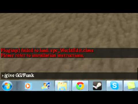 MegaFunkyPlayer - Minecraft Multiplayer: Server Commands