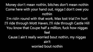 French Montana Aint worried bout nothing lyrics ( Lyrics Video)