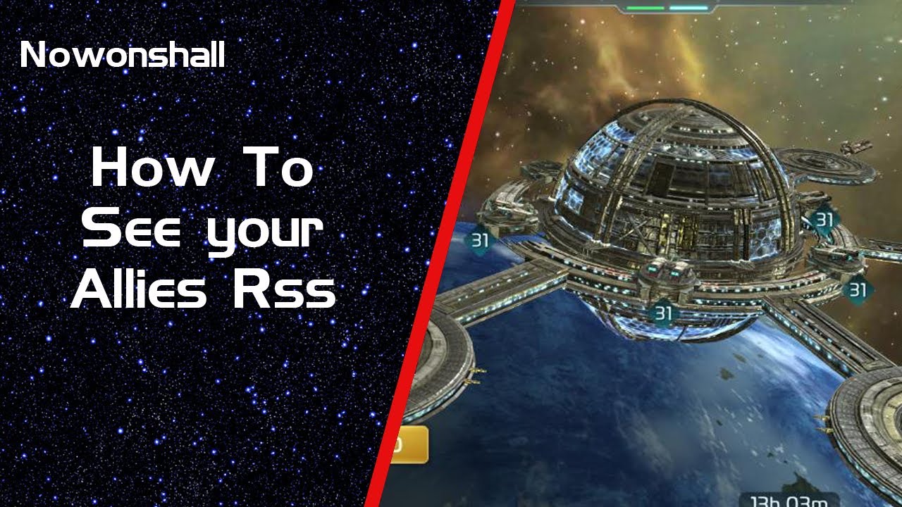 Star Trek - Fleet Command - How to See your Allies Resources