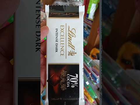 Yummy lindt excellence intense dark cocoa@Kids_diary #darkchocolate