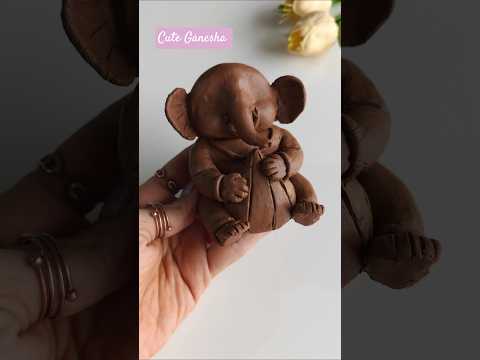 Make CUTE Eco Friendly Ganesha from Clay!