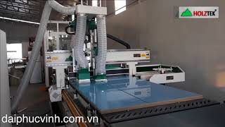 MÁY CNC NESTING HOLZTEK CẮT KHOAN VÁN CAO TỐC