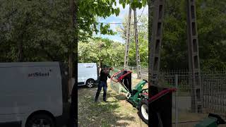 Magyar gyártású függesztett ágaprító,  artSteel TRA-150