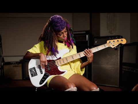 Fender american Ultra Jazz Bass V MN 2022 - arctic pearl image 22
