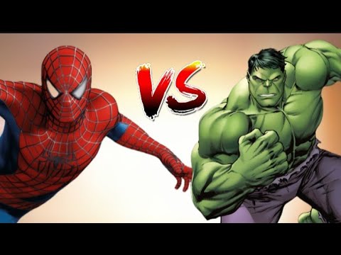 Spider-Man VS Hulk | MARVEL and DC