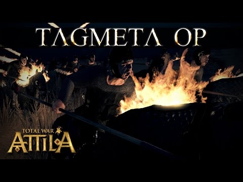 Total War Attila Mechanics - Countering Tagmeta Cavalry II - Horse Archers and Flaming Arrows